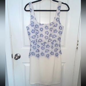 NWOT BELLE BADGLEY MISCHKA Floral Tank Dress